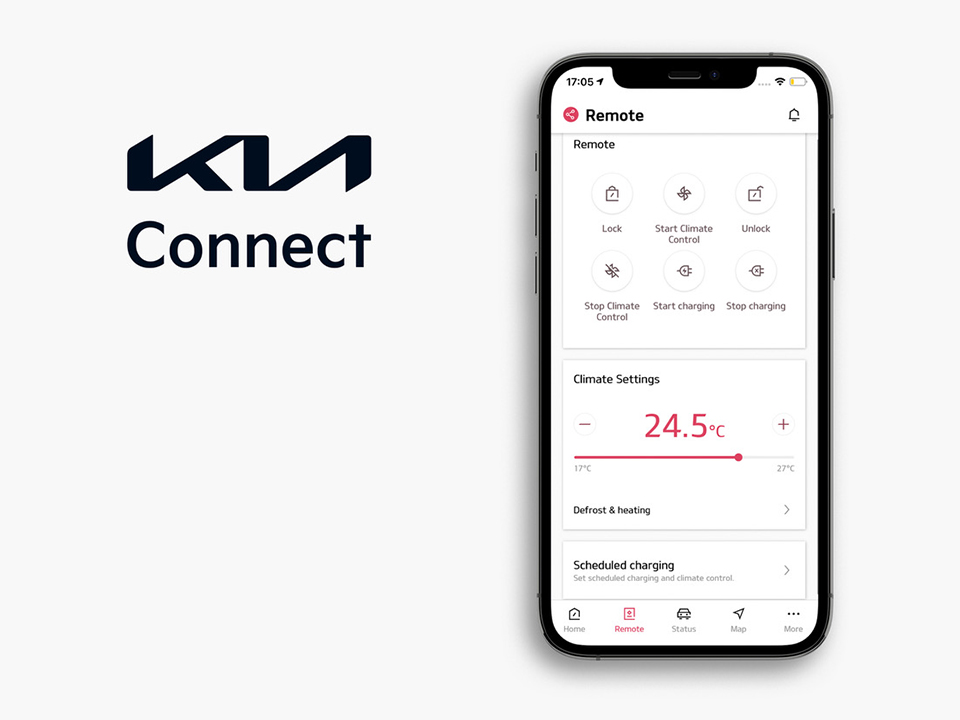 Kia e-Soul Kia Connect App Features